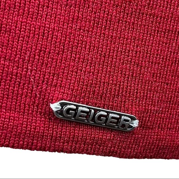 Geiger Collections Red Pure Wool Three-Button Austria Jacket Size M - Picture 8 of 12
